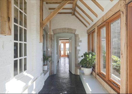 oak framed hall