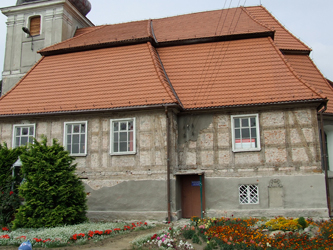 timber framed church